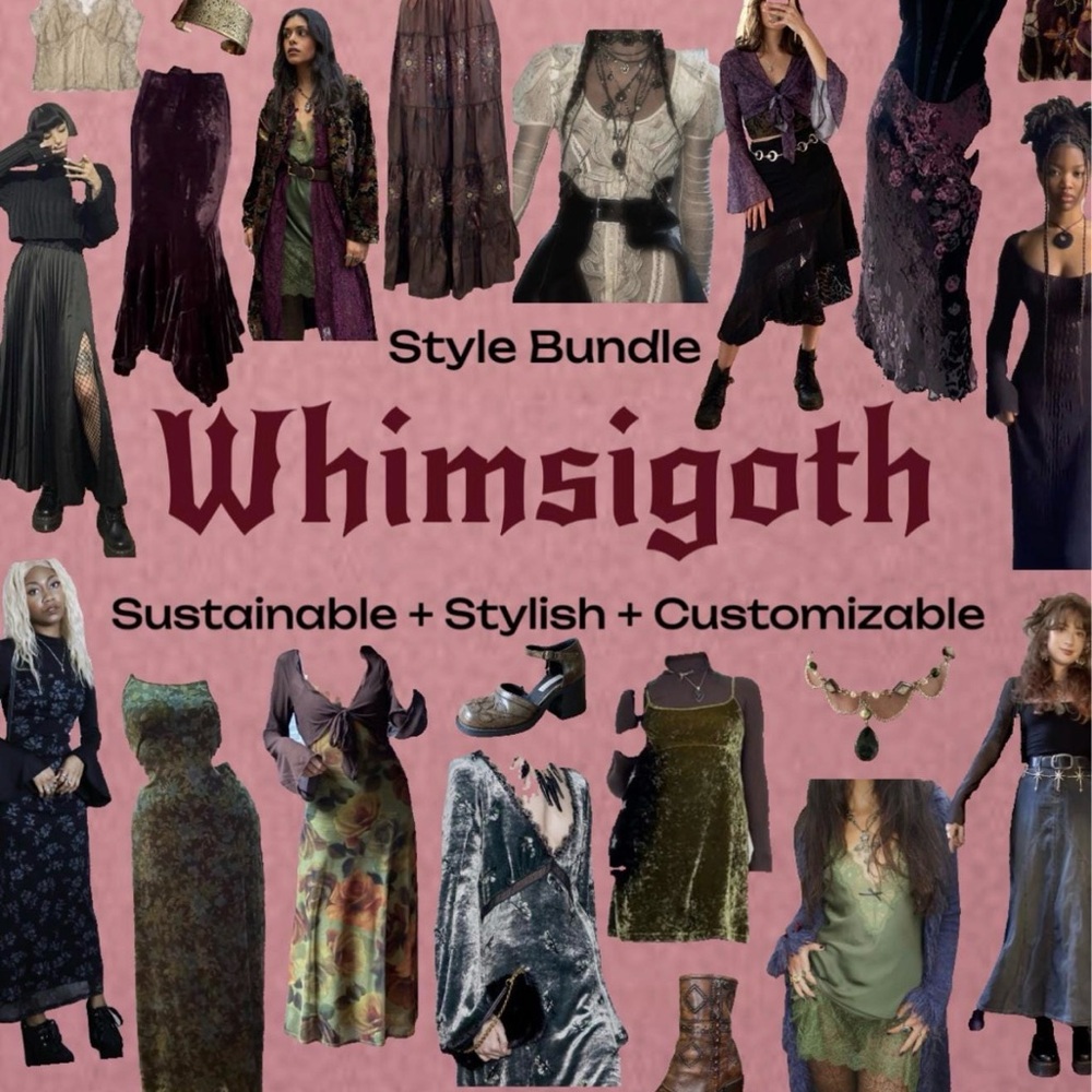 Whimsigoth Style Bundle - Sustainable Fashion